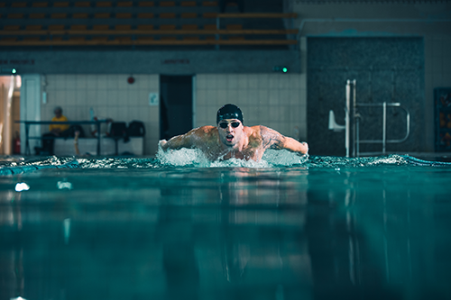 Swimmers Lost Skeletal Muscle from Detraining